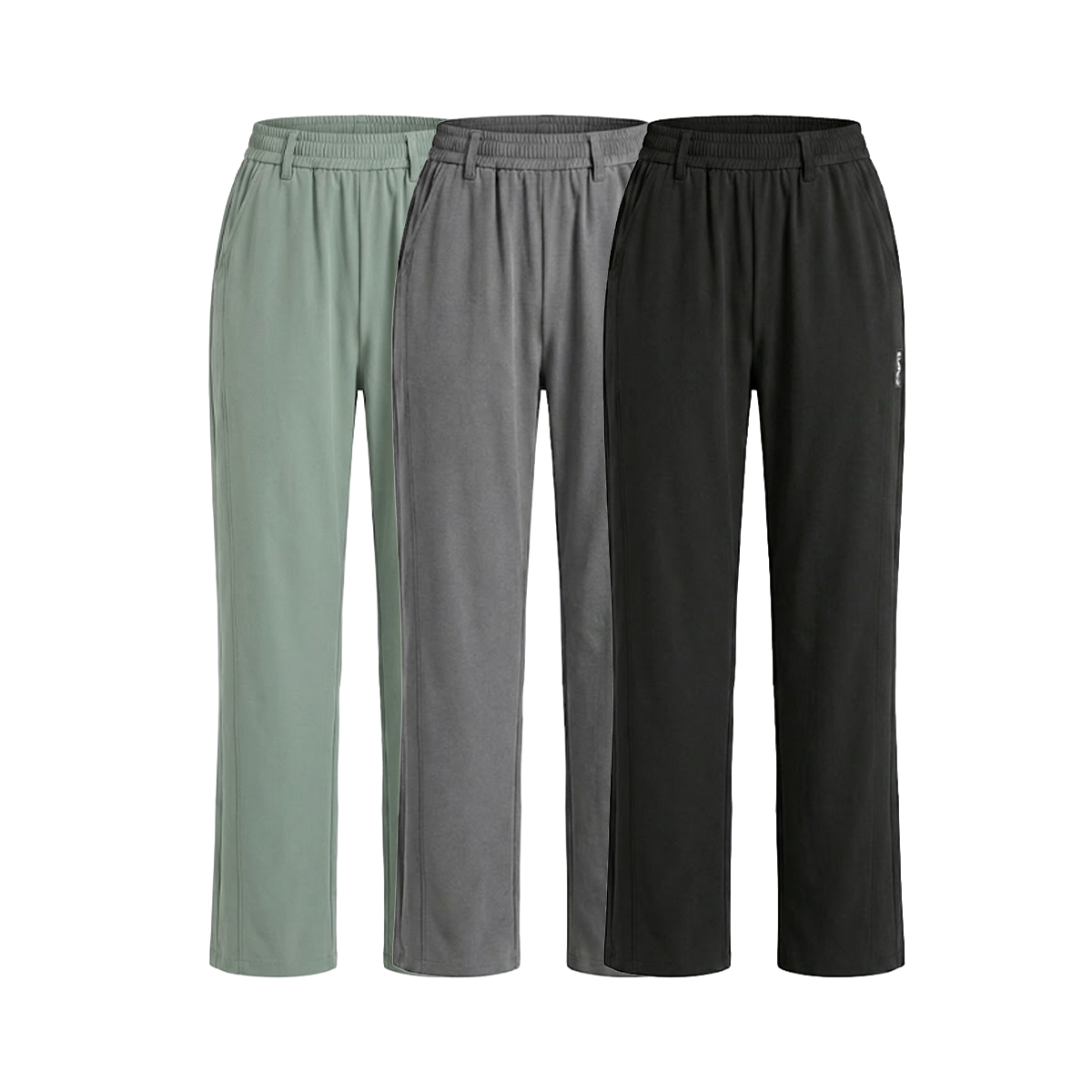 Calça Feminina Aurora em Malha Seda Gelo — Kit 3 Calças — foto 7